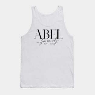 Abel Family EST. 2020, Surname, Abel Tank Top